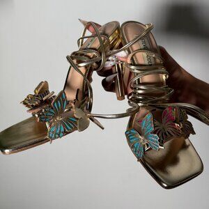 Steve Madden Gold Heels